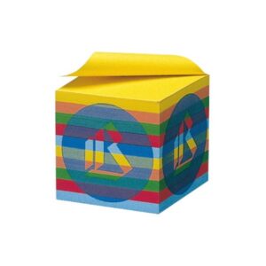 cubo colorato per appunti