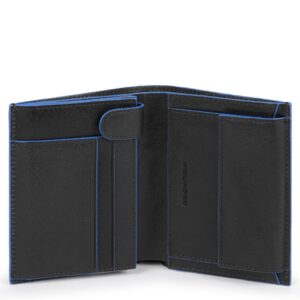 Portafoglio PIQUADRO uomo verticale Blue Square Special Nero PU1740B2SR